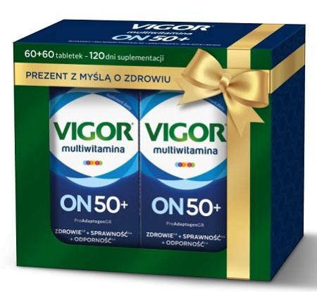 Vigor Multiwitamina On 50+, 2x60 tabletek