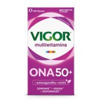 Vigor Multiwitamina Ona 50+, 90 tabletek