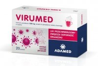Virumed 1000mg, proszek, smak czarnej porzeczki, 20 saszetek
