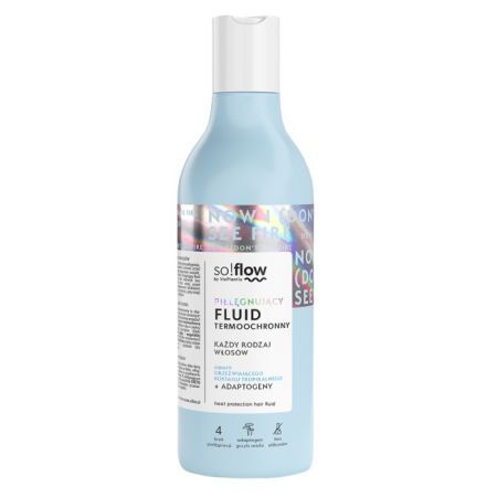 Vis Plantis, so!flow, pielęgnujący fluid termoochronny do każdego rodzaju włosów, 150ml