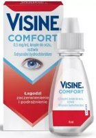 Visine Comfort 0,5mg/ml, krople do oczu, 15ml