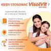 Visolvit Junior Orange, proszek musujący, smak pomarańczowy, po 3 roku życia, 10 saszetek