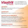 Visolvit Junior Truskawka, proszek musujący, smak truskawkowy, po 3 roku życia, 30 saszetek