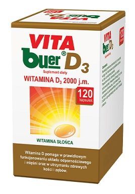 Vita Buer D3, 120 kapsułek