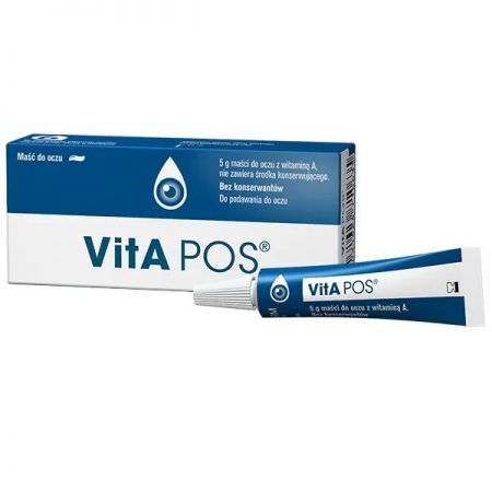 VitA POS, maść do oczu, z witaminą A, 5g