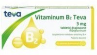 Vitaminum B2 Teva 3mg, 50 tabletek