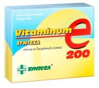 Vitaminum E Synteza 200mg, 30 kapsułek