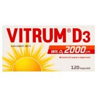 Vitrum D3 2000 j.m., 120 kapsułek