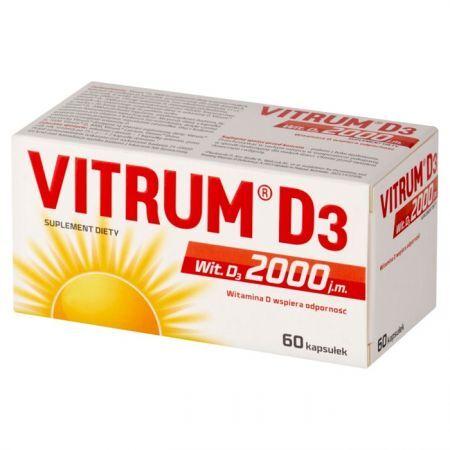 Vitrum D3 2000 j.m., 60 kapsułek