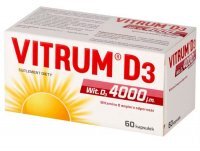 Vitrum D3 4000 j.m., 60 kapsułek