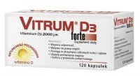 Vitrum D3 Forte, 120 kapsułek
