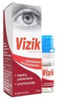 Vizik, podrażnione i zaczerwienione oczy, krople, 10ml