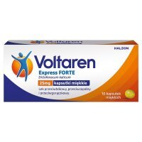 Voltaren Express Forte 25mg, 10 kapsułek