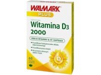 Walmark Plus, Witamina D3 2000, 60 kapsułek