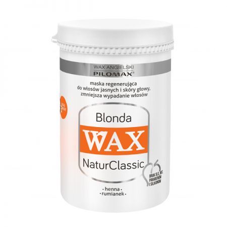 WAX Pilomax, NaturClassic Blonda, maska regenerująca do włosów jasnych, 480ml
