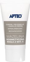 Wazelina kosmetyczna biała z witaminą E, Apteo, 20g