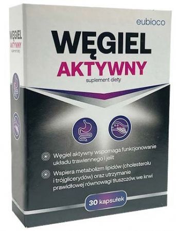 Węgiel aktywny, 30 kapsułek