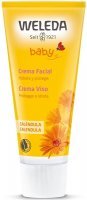 Weleda Baby, Calendula, krem do twarzy z nagietkiem lekarskim, dla niemowląt i dzieci, 50ml