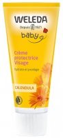 Weleda Baby, Calendula, ochronny krem do twarzy z nagietkiem lekarskim, dla niemowląt i dzieci, 50ml
