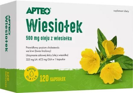 Wiesiołek Apteo, 120 kapsułek