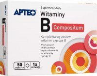 Witaminy B compositum, Apteo, 50 tabletek