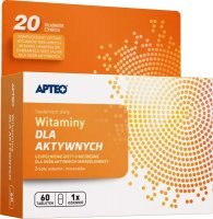 Witaminy dla aktywnych, Apteo, 60 tabletek