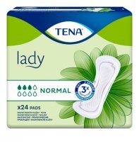 Wkłady anatomiczne Tena Lady Normal, chłonność 3/8, 24 sztuki