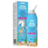 Woda morska izotoniczna Apteo, spray, od 1 miesiąca życia, 100ml