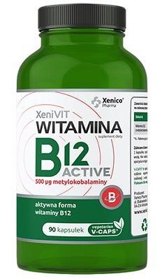 XeniVit Witamina B12 Active, 90 kapsułek