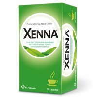 Xenna 30mg, zioła przeciw zaparciom, 20 saszetek