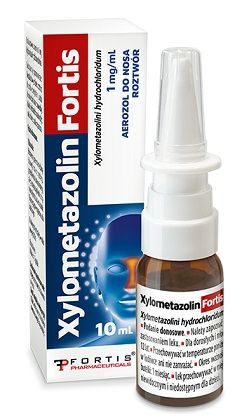Xylometazolin Fortis 1 mg/ml, aerozol do nosa, 10ml