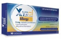 Xyzal Allergy 5mg, 10 tabletek