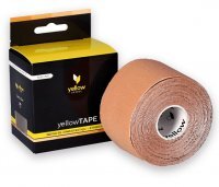 Yellow Sport, taśma do kinesiotapingu, 5cmx5m, cielista, 1 sztuka