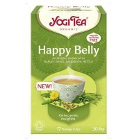 Yogi Tea, Herbatka Lekki Brzuch (Happy Belly) Bio, 17 saszetek