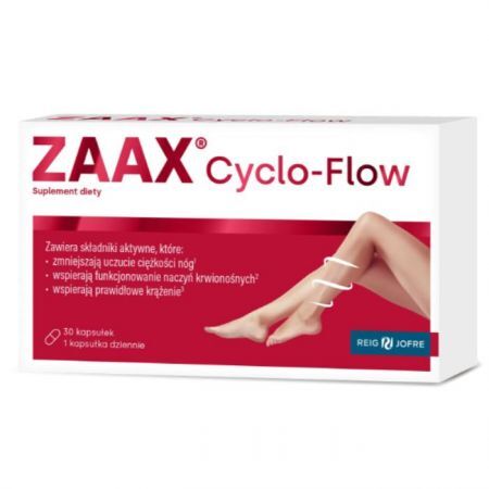 Zaax Cyclo-Flow, 30 kapsułek