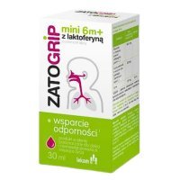 Zatogrip Mini 6m+ z laktoferyną, płyn, po 6 miesiącu życia, 30ml