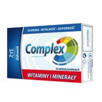 Zdrovit Complex Witaminy i Minerały, 56 tabletek