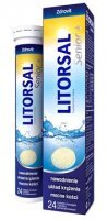 Zdrovit Litorsal Senior+, smak pomarańczowy, 24 tabletki musujące