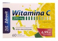 Zdrovit Witamina C, 60 tabletek