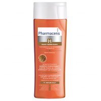 ZESTAW Pharmaceris H, H-Keratineum,szampon wzmacniający łodygę włosa, włosy osłabione i przerzedzone, 250ml + peeling, 10ml