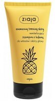 Ziaja Ananasowy Trening Skóry, szampon rewitalizujący z kofeiną, 160ml