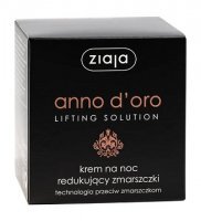 Ziaja anno d'oro, krem na noc redukujący zmarszczki, po 40 roku życia, 50ml
