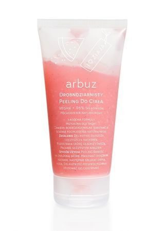 Ziaja Arbuz, drobnoziarnisty peeling do ciała, 160ml