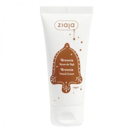 Ziaja Brownie, nawilżający krem do rąk, 50ml