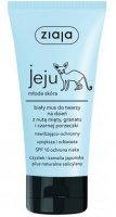 Ziaja Jeju Młoda Skóra, biały mus do twarzy, z nutą mięty, granatu i czarnej porzeczki, na dzień, 50ml
