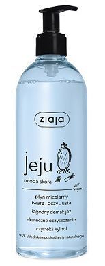 Ziaja Jeju Młoda Skóra, płyn micelarny czystek i xylitol, 390ml