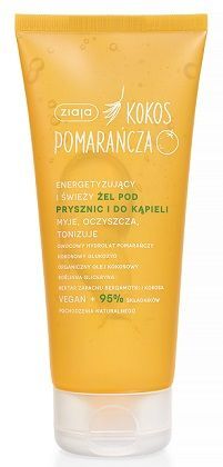 Ziaja Kokos-Pomarańcza, żel pod prysznic i do kąpieli, 200ml
