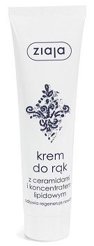 Ziaja, krem do rąk, z ceramidami i koncentratem lipidowym, 100ml