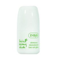 Ziaja Liście Zielonej Oliwki, dezodorant bez soli glinu, roll-on, 60ml