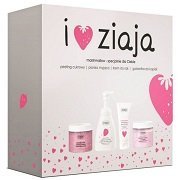 Ziaja Marshmallow, peeling, 300ml + pianka myjąca, 250ml + krem do rąk, 50ml + galaretka do kąpieli, 260ml, zestaw